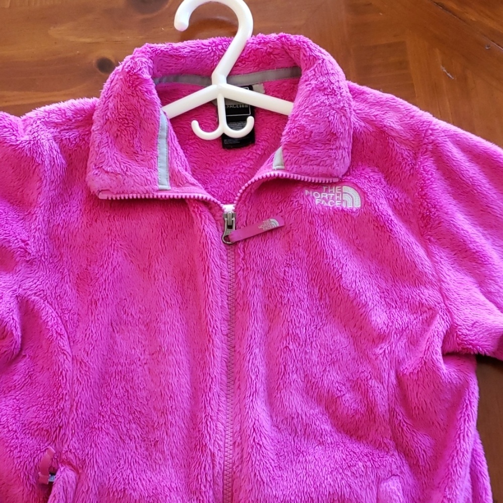 North Face zip up sweatshirt
